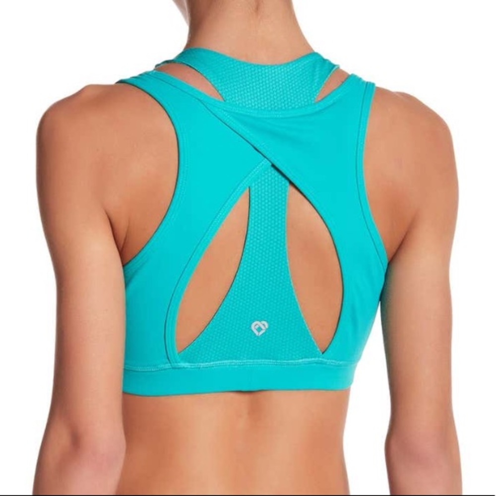 Colosseum Turquoise Sports Bra